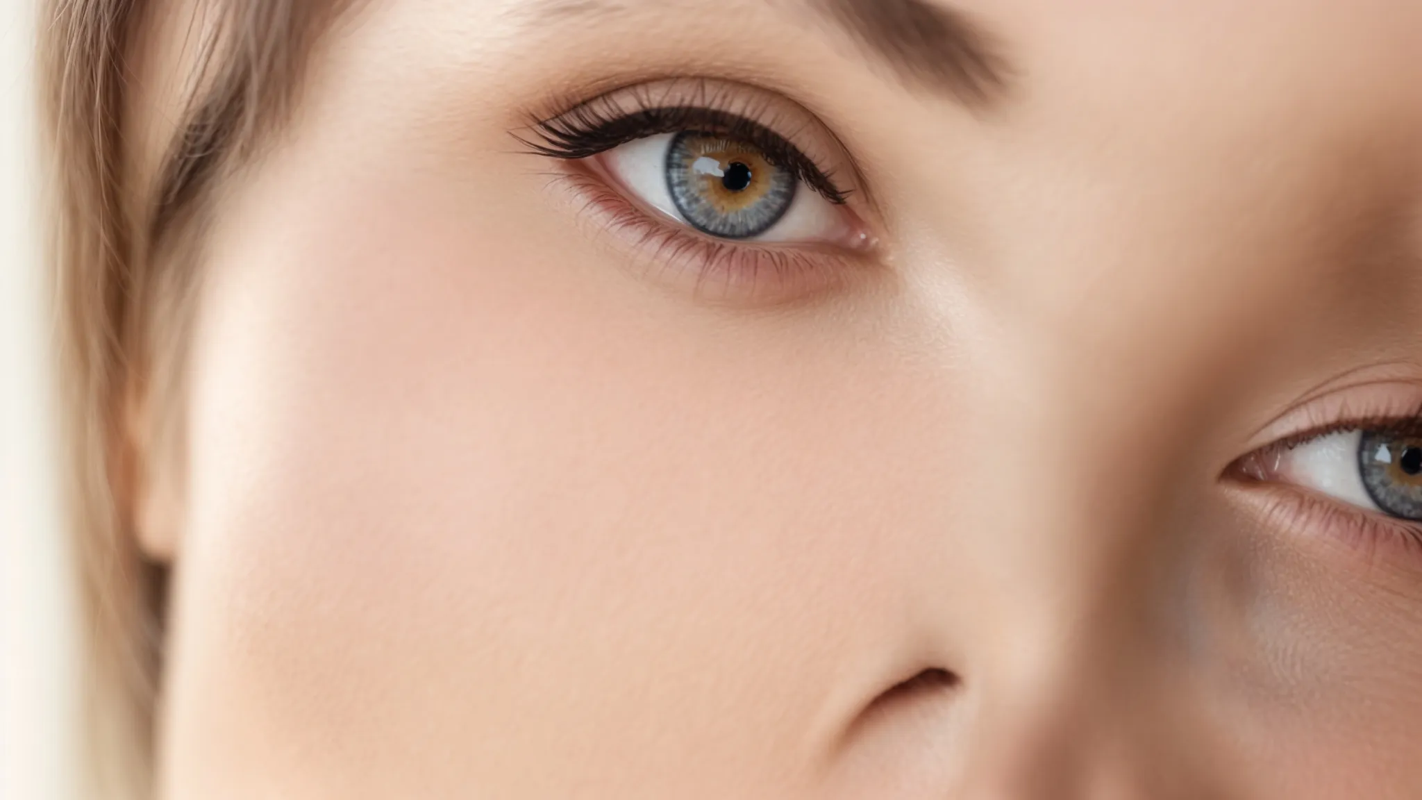 a close-up of smooth, radiant skin showing subtle redness around the edges, illuminated by soft, natural light to emphasize the healing process after laser hair removal.