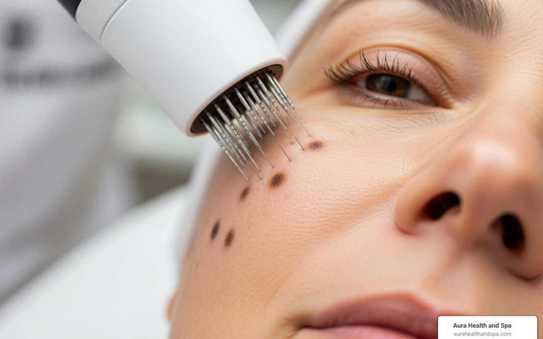 Say Goodbye to Dark Spots: The Microneedling Solution